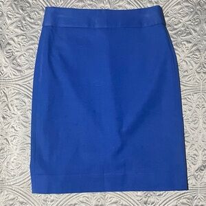 Banana Republic Classic Women's Blue Pencil Skirt